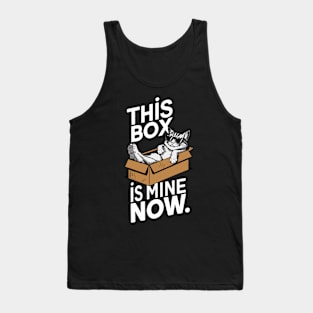 Cat in box Tank Top